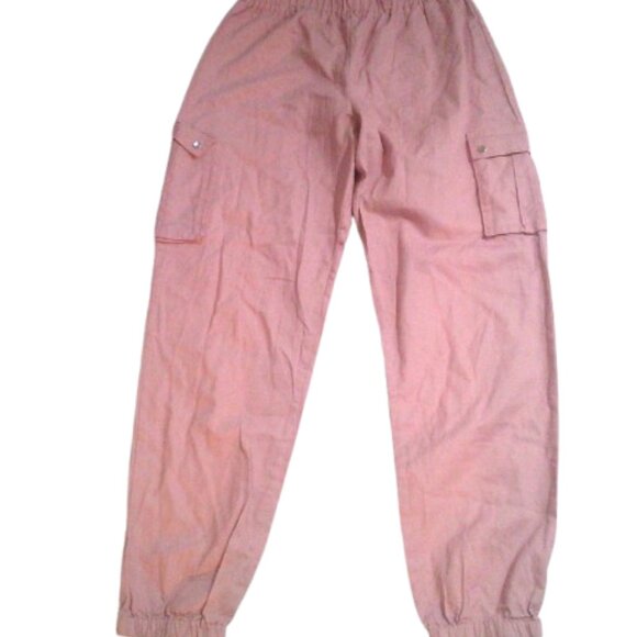3 for $24 Bundle Pretty Little Things Womens Pink Joggers Size 8/US with Cargo - Picture 2 of 10